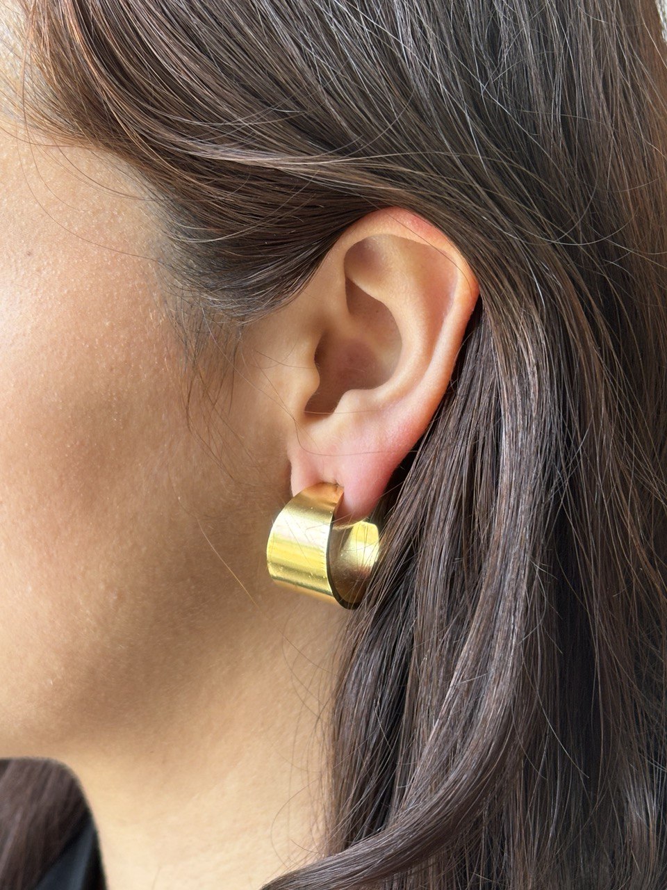 Dome Hoops Earrings