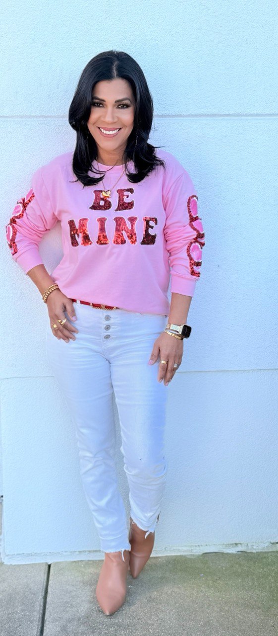 BE MINE SWEATSHIRT